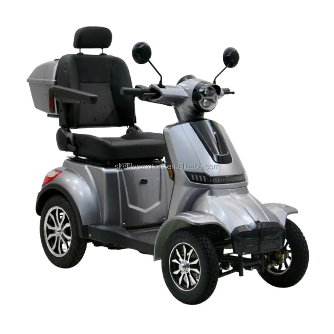 

Modification High Quality Electric Mobility Scooter Electric 4 Wheeler Scooter Moped Motorbike 1000W 25km/h SKD for Elderly