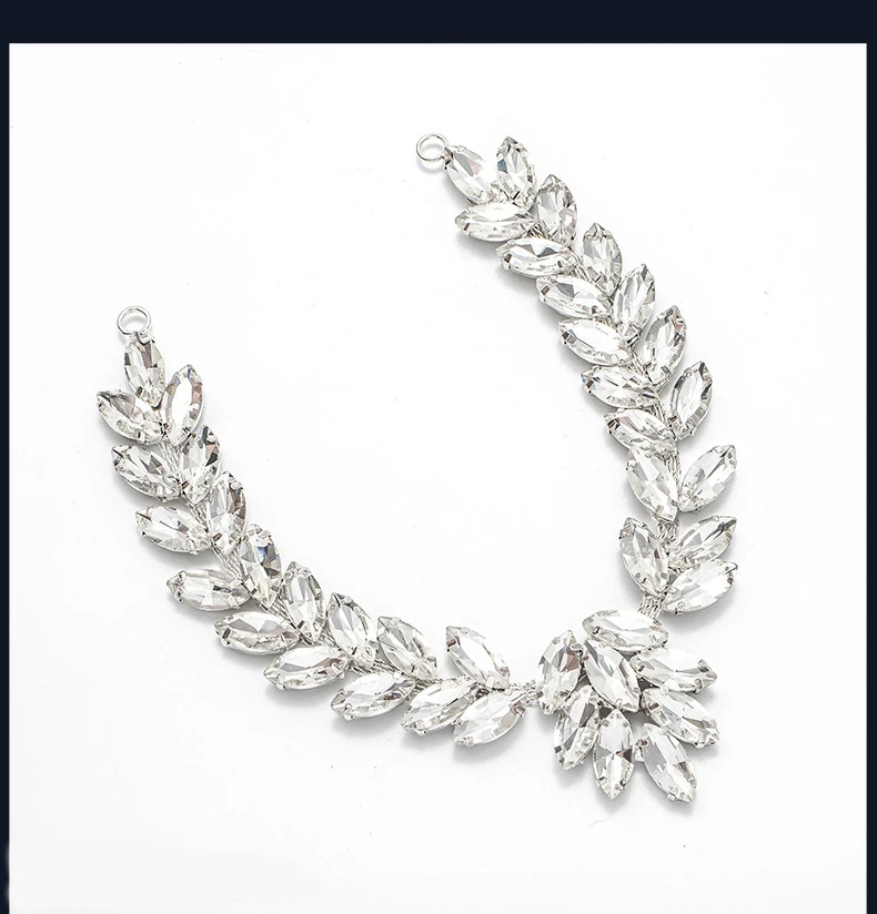 5 Stück Strass-Dekoration Kristalldiamant Kleidungszubehör DIY Handwerk Abendkleid Strass Nähzubehör Dekoration – Detail 3