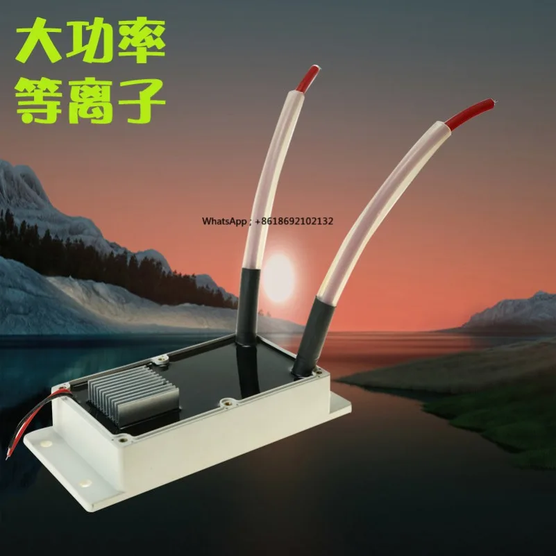 High Power Plasma Generator 220V Small Particle Size Positive and Negative Ion Module Household DIY Air Purifier