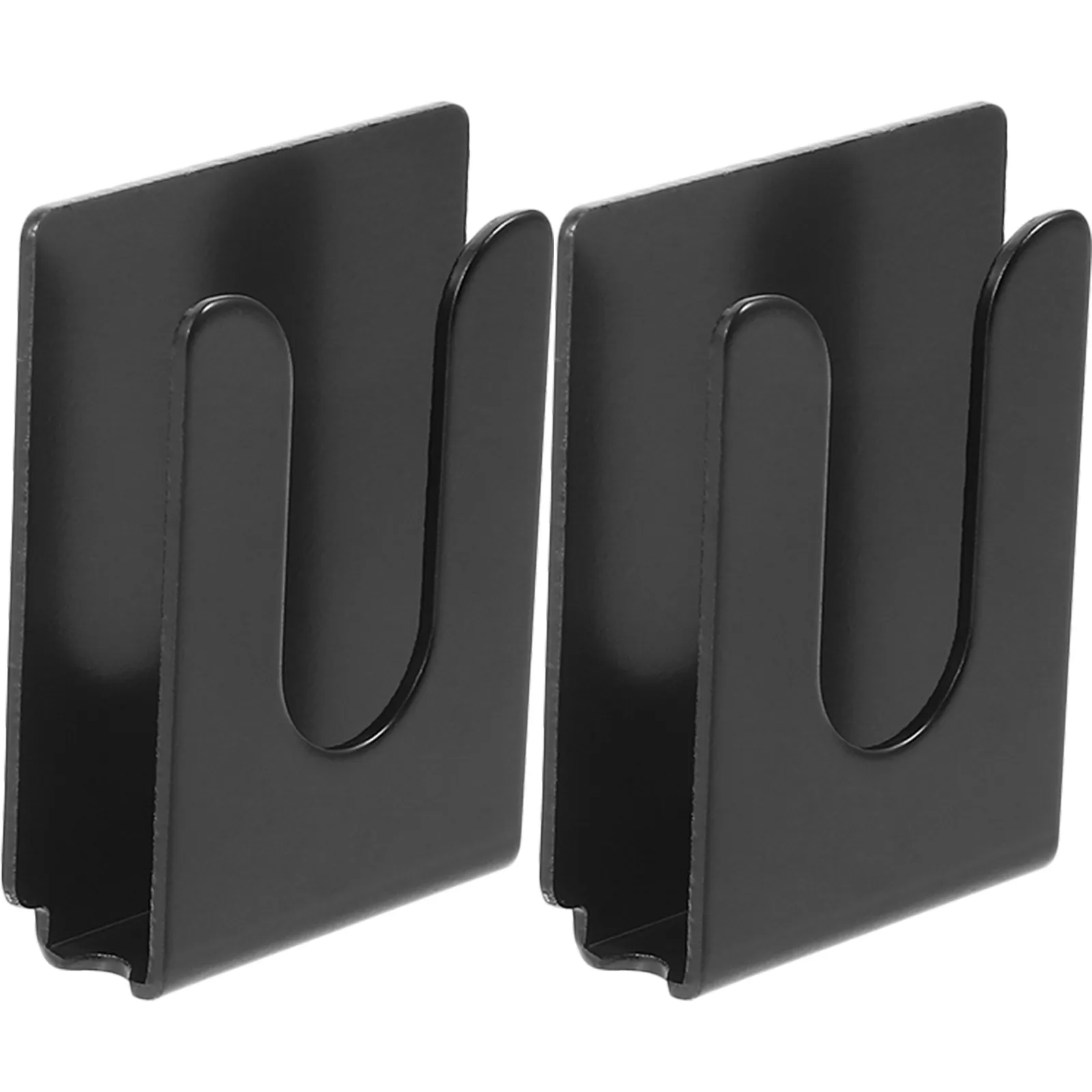 2Pcs Metal Car Mic Holder Microphone Hanger Clip for Running Radio Mic Automotive Vehicle Use Portable Strong Load Bearing