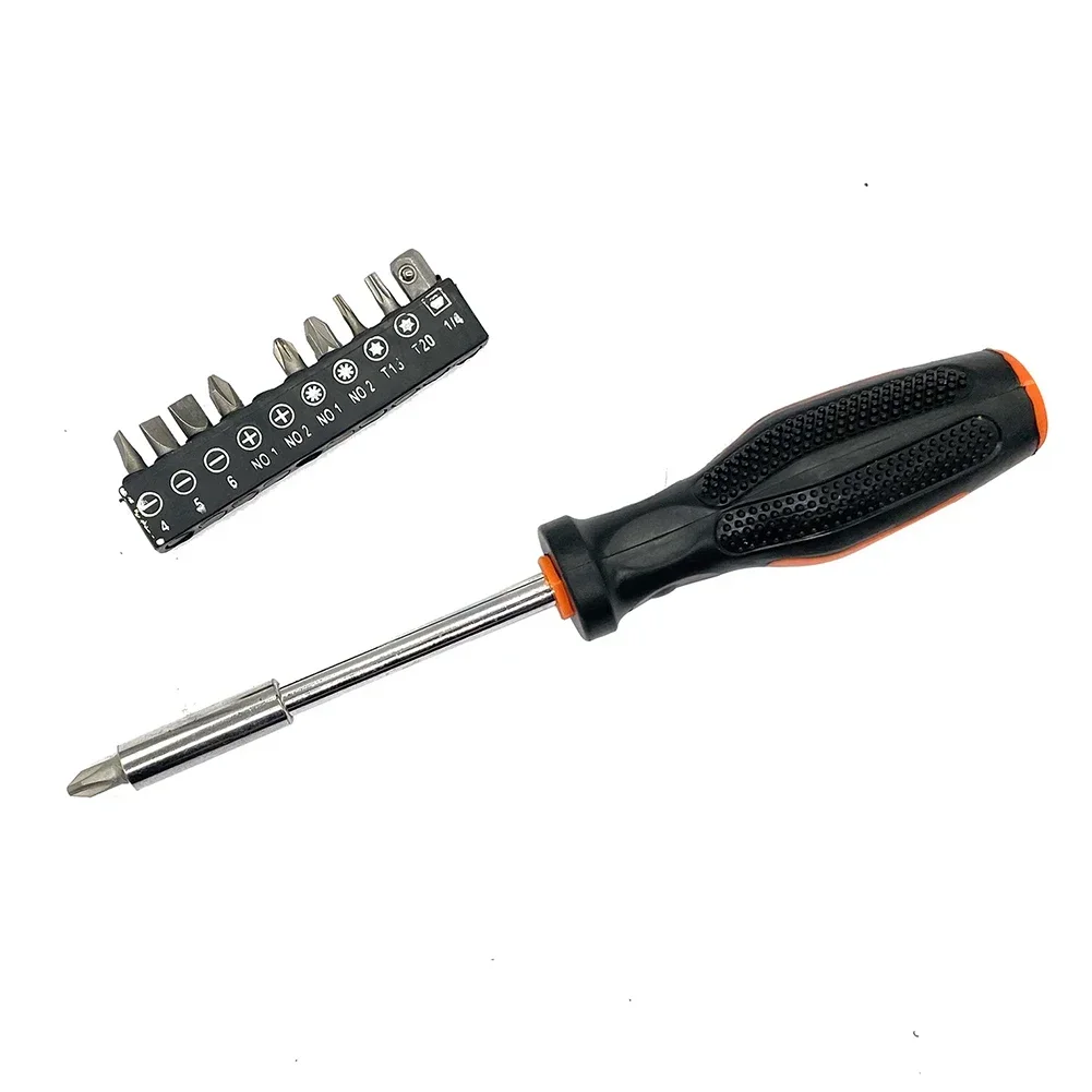 11 Pcs Screwdriver Set Multifunction Magnetic Hex Screw Bit Socket  Handle Set Repair Manual Tools Precision Household Hand Tool