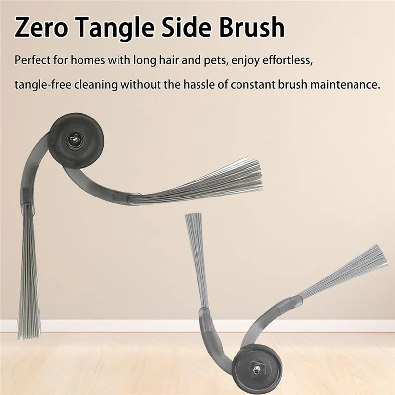 

ABFY-Accessories Kit For Roborock Qrevo Curv/Qrevo Edge Robot Vacuum Main Side Brush HEPA Filter Mop Cloth Dust Bags