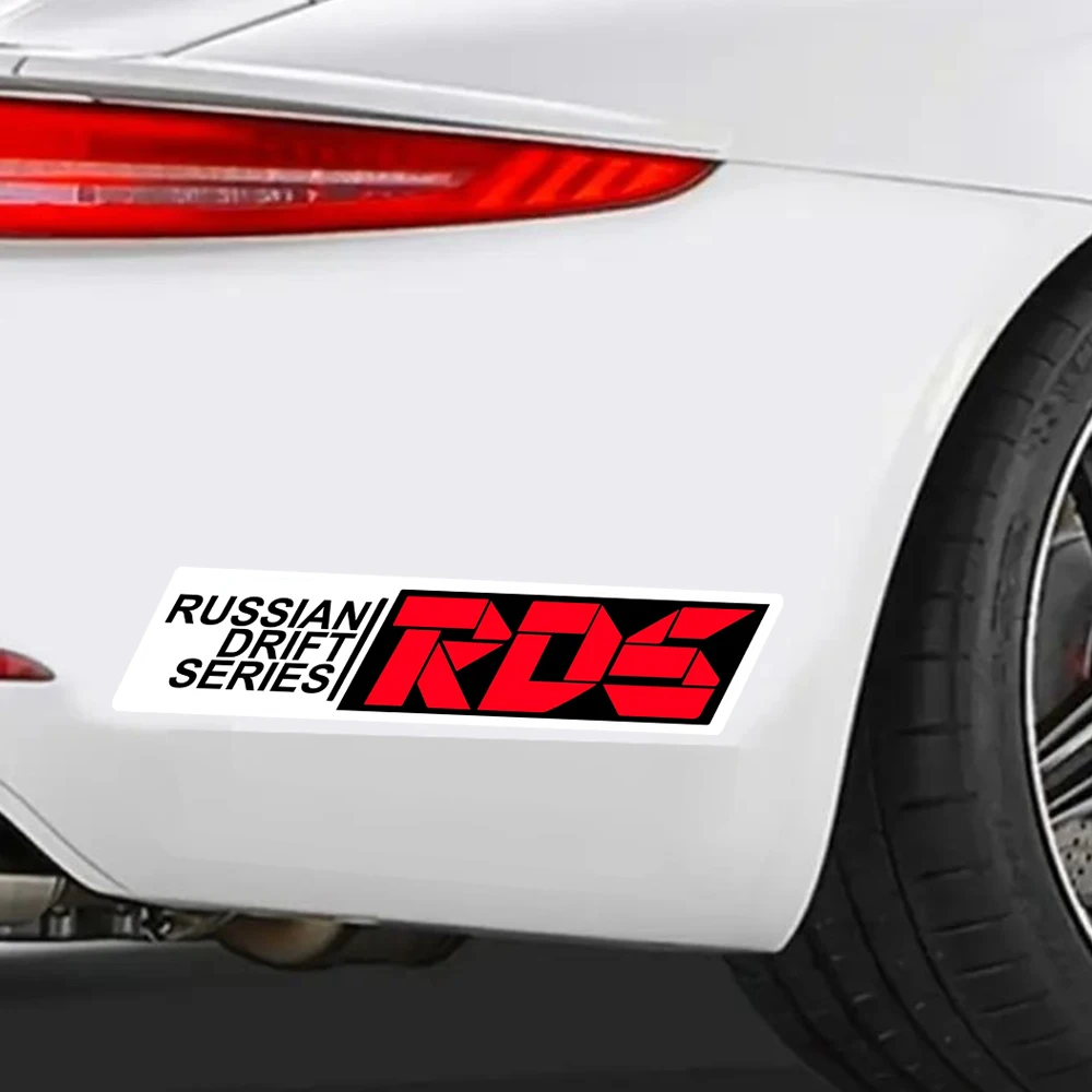 Russian Drift Series Waterproof Car Decorative Decal, Suitable for Cars, Laptops, Bumpers, Glass Window Sticker