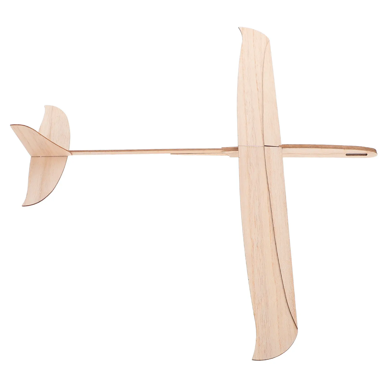 Holz-Gleitflugzeug-Bausatz zum Selbstbemalen DIY-Bastelset Geburtstagsparty-Geschenke Pädagogisches Holzflugzeug Holzspielzeug-Flugzeug