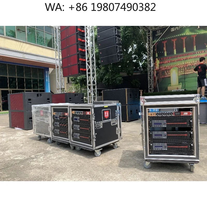 4x1300W Digital DSP Amplifier with Processor Professional for Sound
