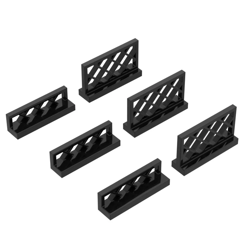 

10 шт. 3185 3633, городские аксессуары, часть строительного блока, перила для забора, лестничный барьер, лестница, бар, замок, сад, ферма, кирпич