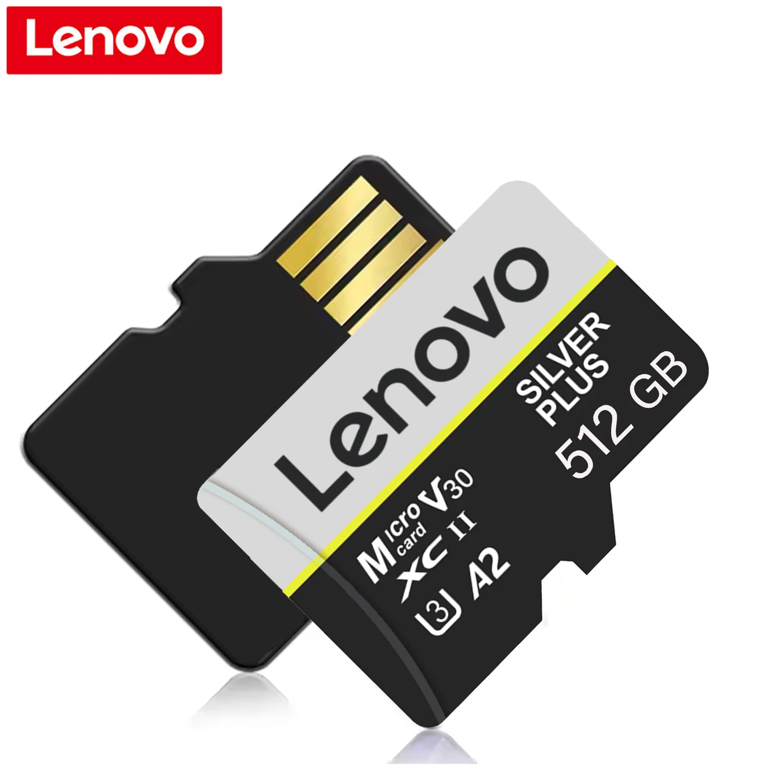 Tarjeta Micro SD Lenovo 512GB U3 V30 4K UHD
