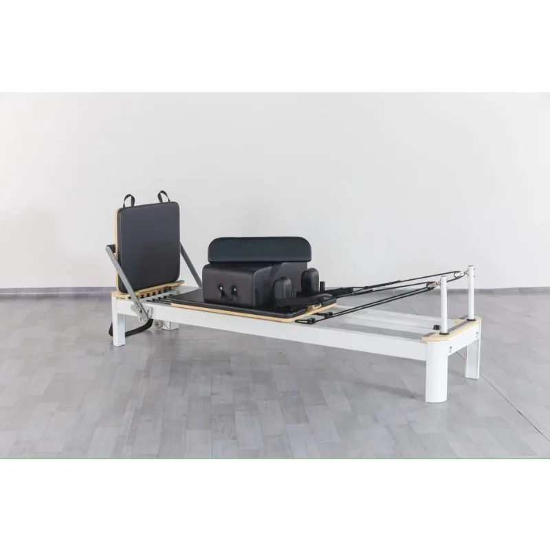 

Коммерческий профессиональный реформатор для пилатеса Core Bed, алюминиевый черный алюминиевый реформатор, машина для пилатеса для студии