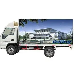 Outdoor Mobile Advertising Container Truck Mounted LED Display Billboard for Road Show,broadcast Led Mobile Truck Display Screen