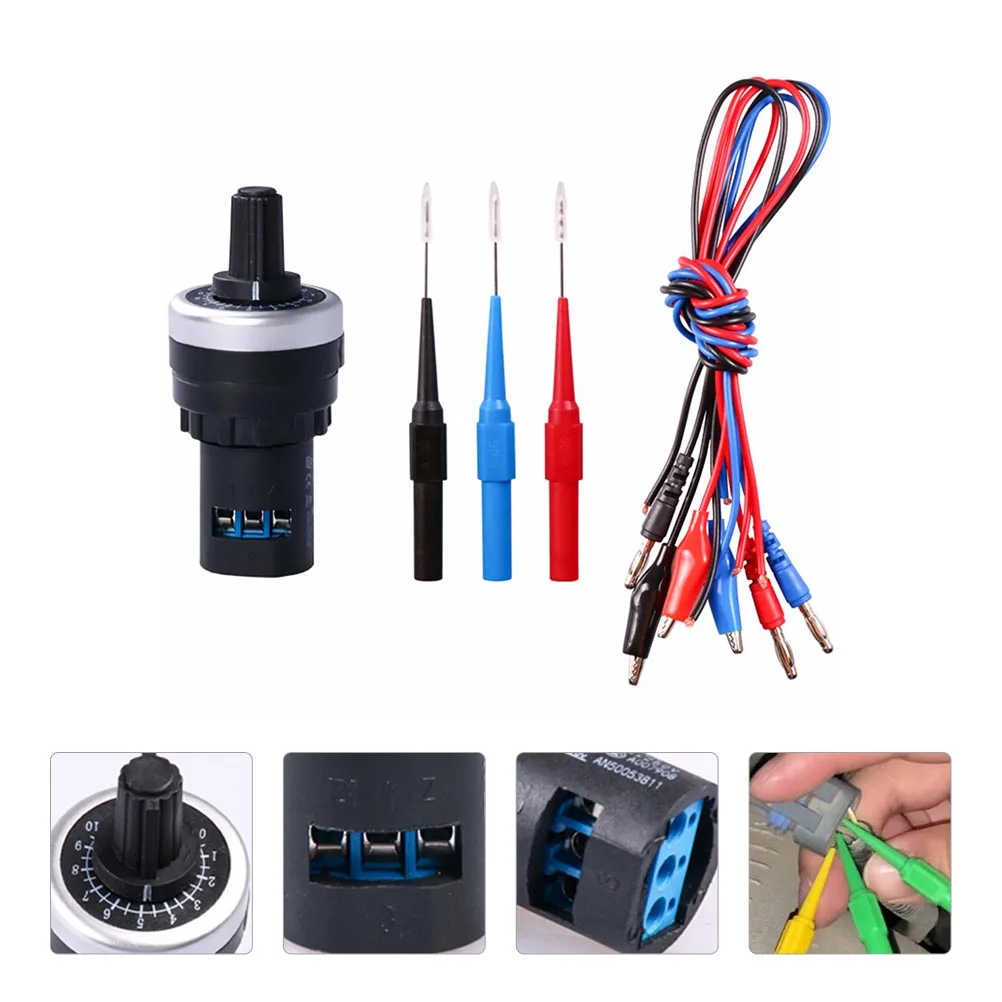 

Resistance Sensor Analog for Automotive Circuit Repair Kit Suitable for Motorcycle Car Truck Exhaust Liquid