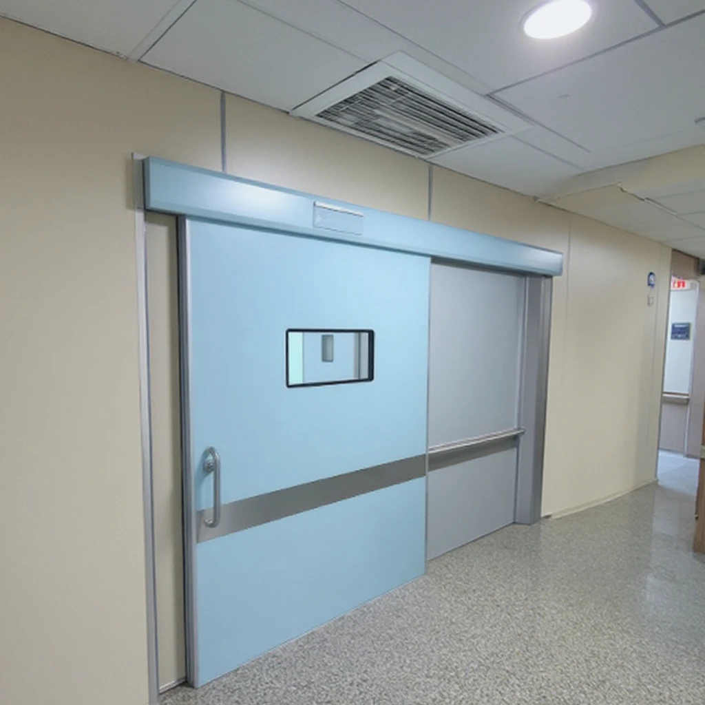 Manufacturer Sale Modern Design High air Tightness Medical Door Aluminum Hermetic Operating Room Door