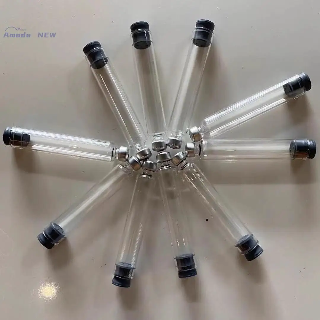 

20pcs 3ml Individual Packaging Cassette Insulin Glass Bottle For Eli Lilly Insulin Pen Huma Pen Lipgloss Tubes Beautiful Carving