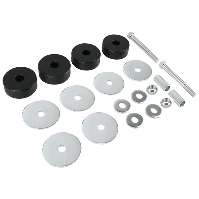 

C4TZ-8125-S F-Series 1965-1979 For Ford F100 F150 F250 2WD Pickup Radiator Support Frame Bolt-Pad Kit