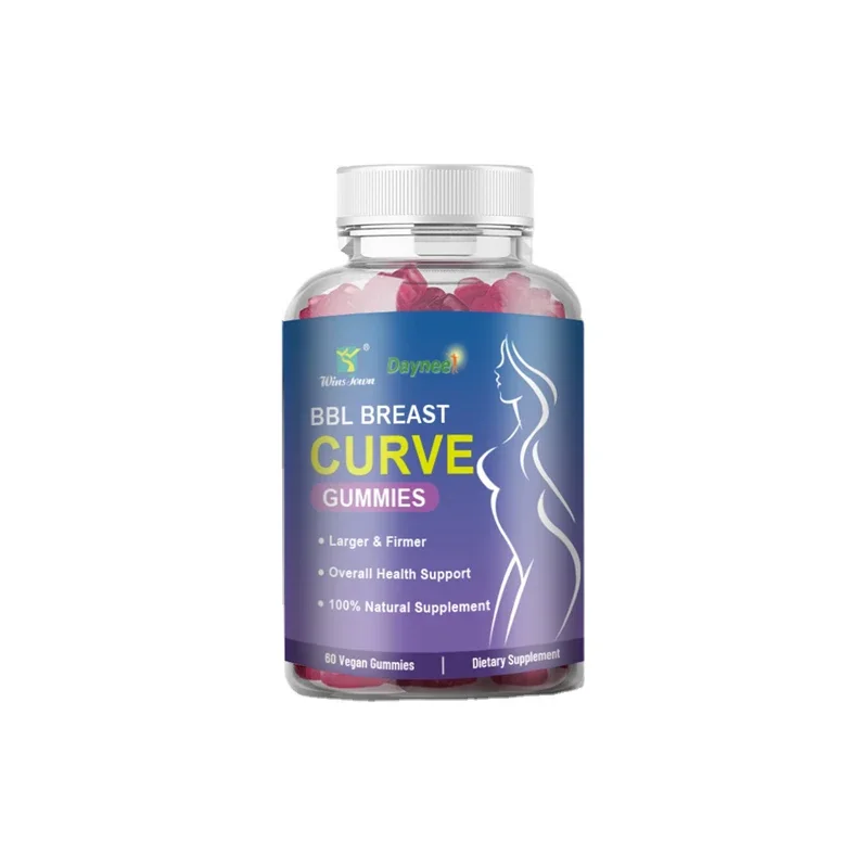 BBL breast curve soft candy, rich in natural plant essence, helps to shape beautiful breasts and has a sexy and charming curve