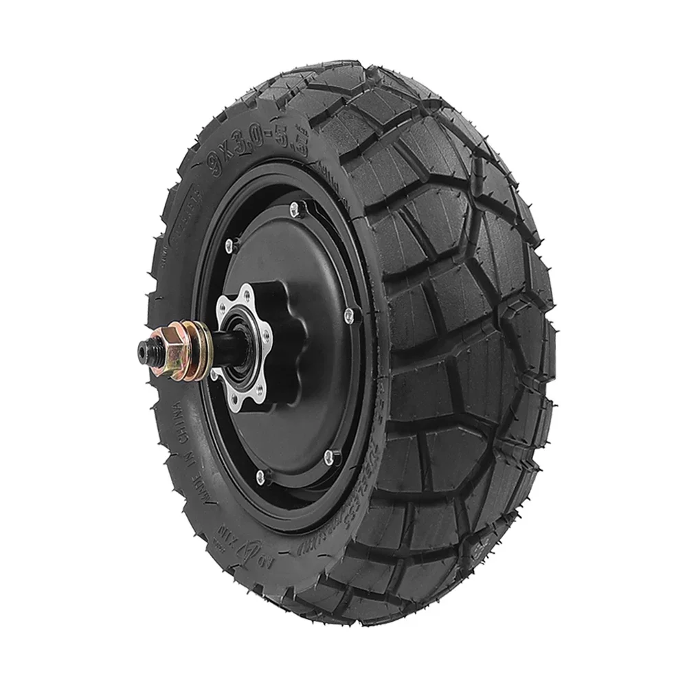 Kugoo Kirin Kukirin G2 Pro 2024 전기 스쿠터용 48V 600W 엔진 모터, Aoxin 9×3.0-5.5 진공 타이어 포함 후륜 모터 어셈블리