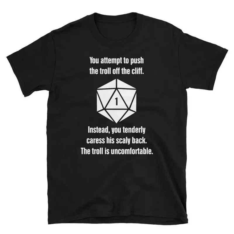 Roleplaying Game 20 Sided Dice T Shirt Funny Polyhedral For Masters