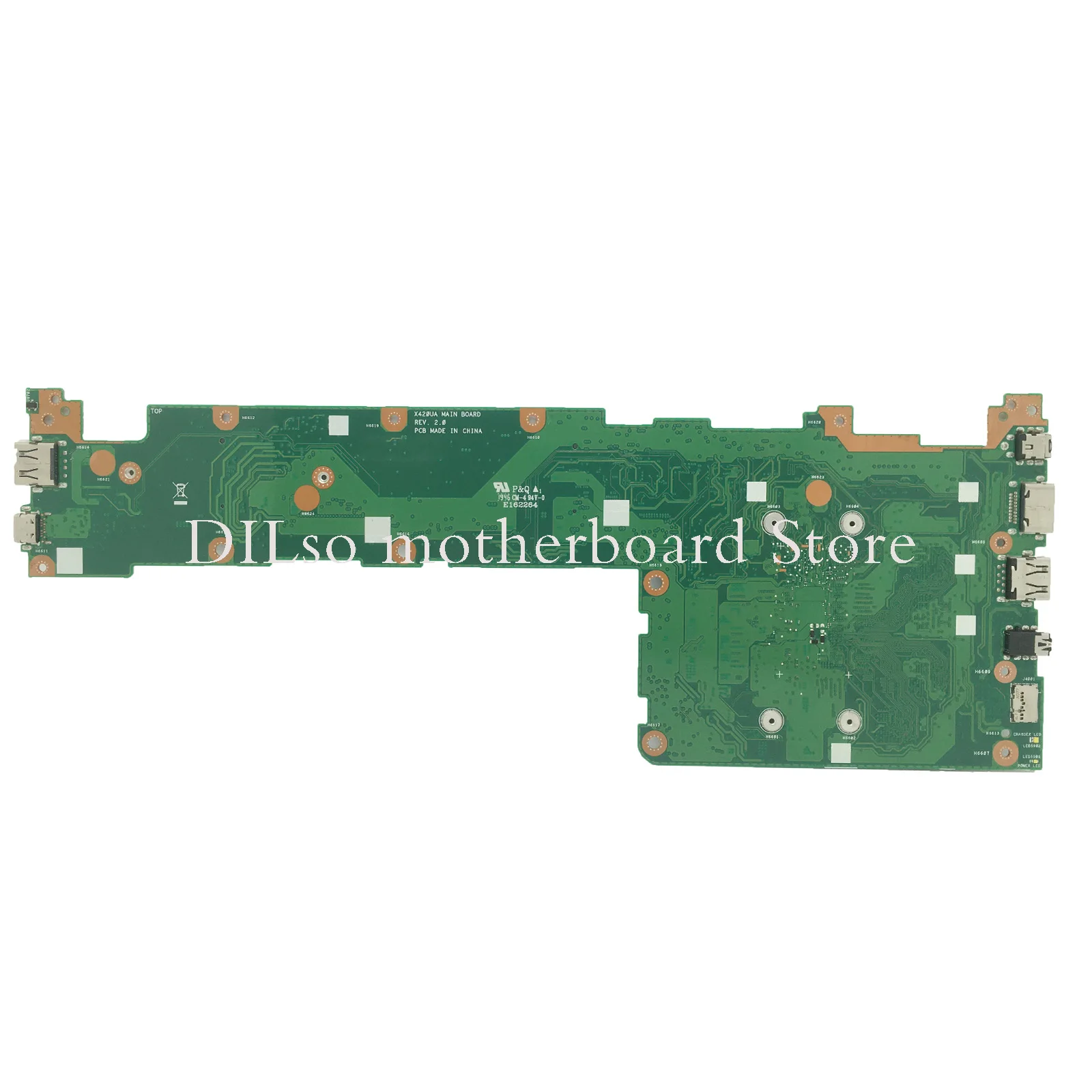 KEFU X420UA Mainboard For ASUS VivoBook 14 Y406U Y406UA X420UA Laptop Motherboard  With I3-7020U 4GB-RAM 100% Fully Tested