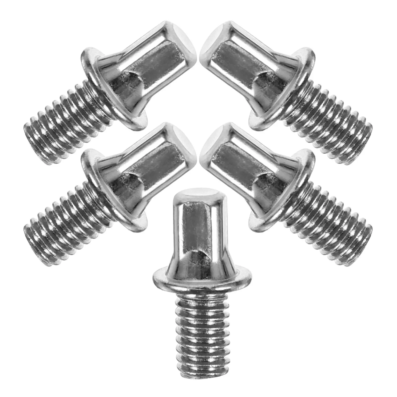 5Pcs Metal Drum Pedal Screw Replacement for Drum Set Portable Sturdy Pedal Screw with Precise Sensitivity Adjustment Mechanism
