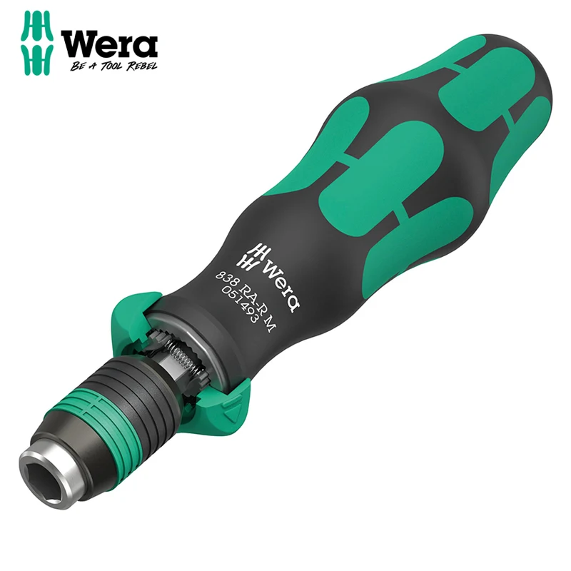 WERA 05051493001 838 RA-R M Bitholding Screwdriver with Ratchet Functionality 1/4\