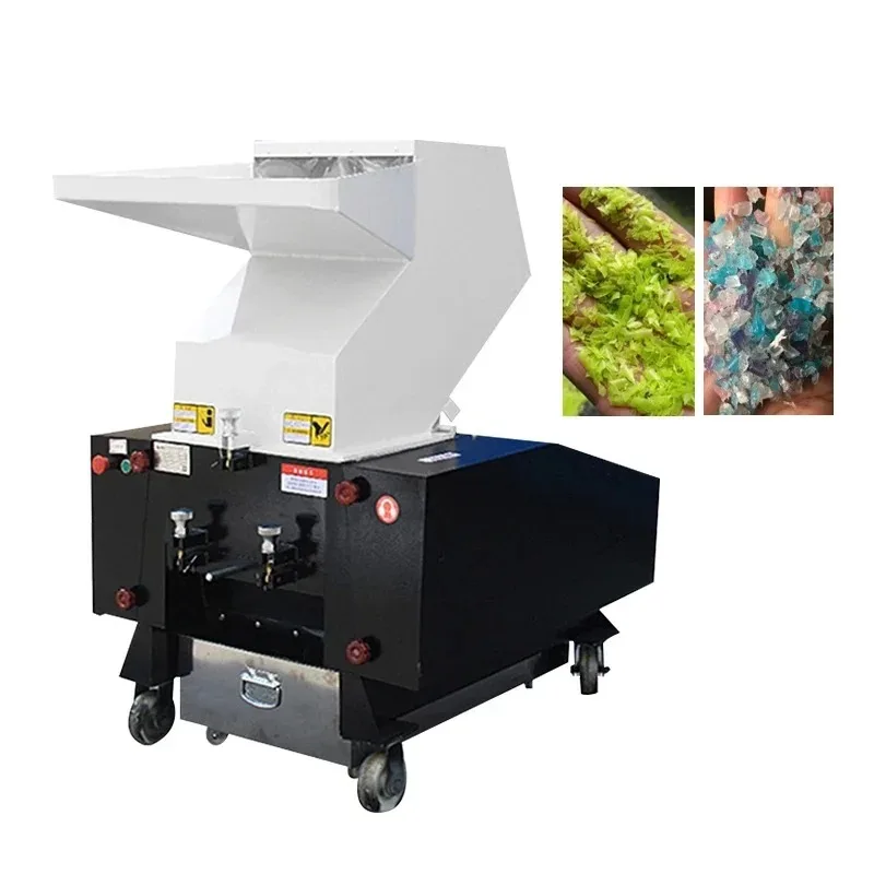 Powerful Plastic Shredder Plastic Grinding Recycling Machine Side-beating PVC Material Crusher Crushing Recycling Machine