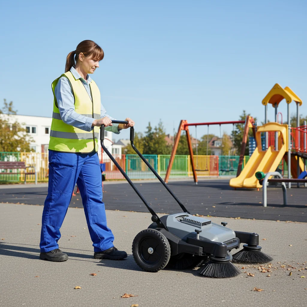 Floor Sweeper Machine Manual - AL920 Outdoor Road No Power Manual
