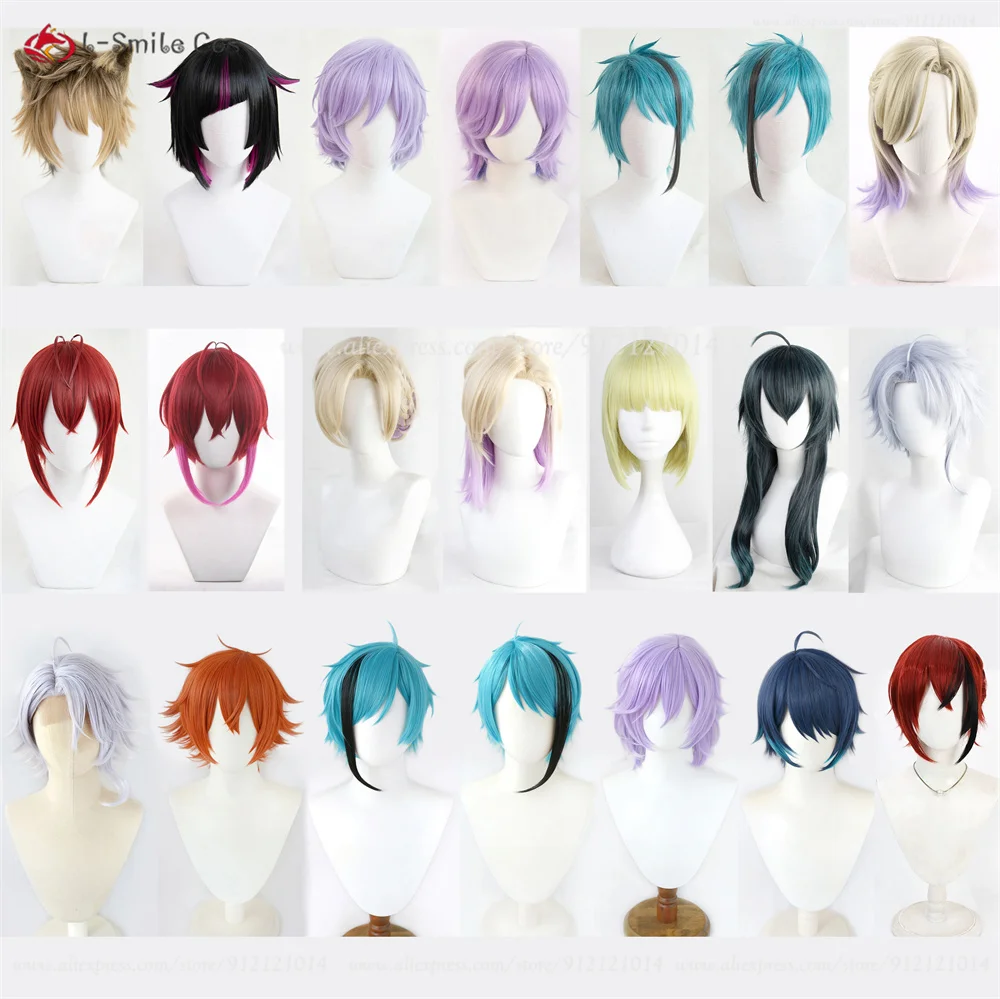 Anime Riddle Rosehearts Floyd Jade Epel Felmier Lilia Vanrouge Ruggie Bucchi Vil Schoenheit Ace Deuce Cosplay Wigs For Woman Men