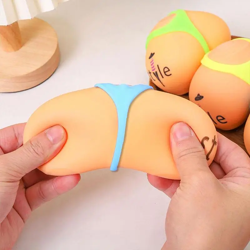 Mini Squeeze Toys Simulation Ass Vent Toy Stress Ball Anxiety Soothing Kids Toys