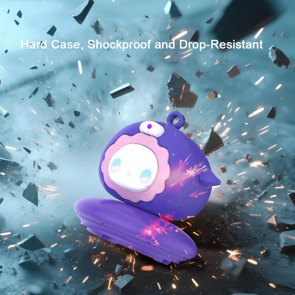 Cartoon Lanyard Case Compatible with Apple Airtap Tracker