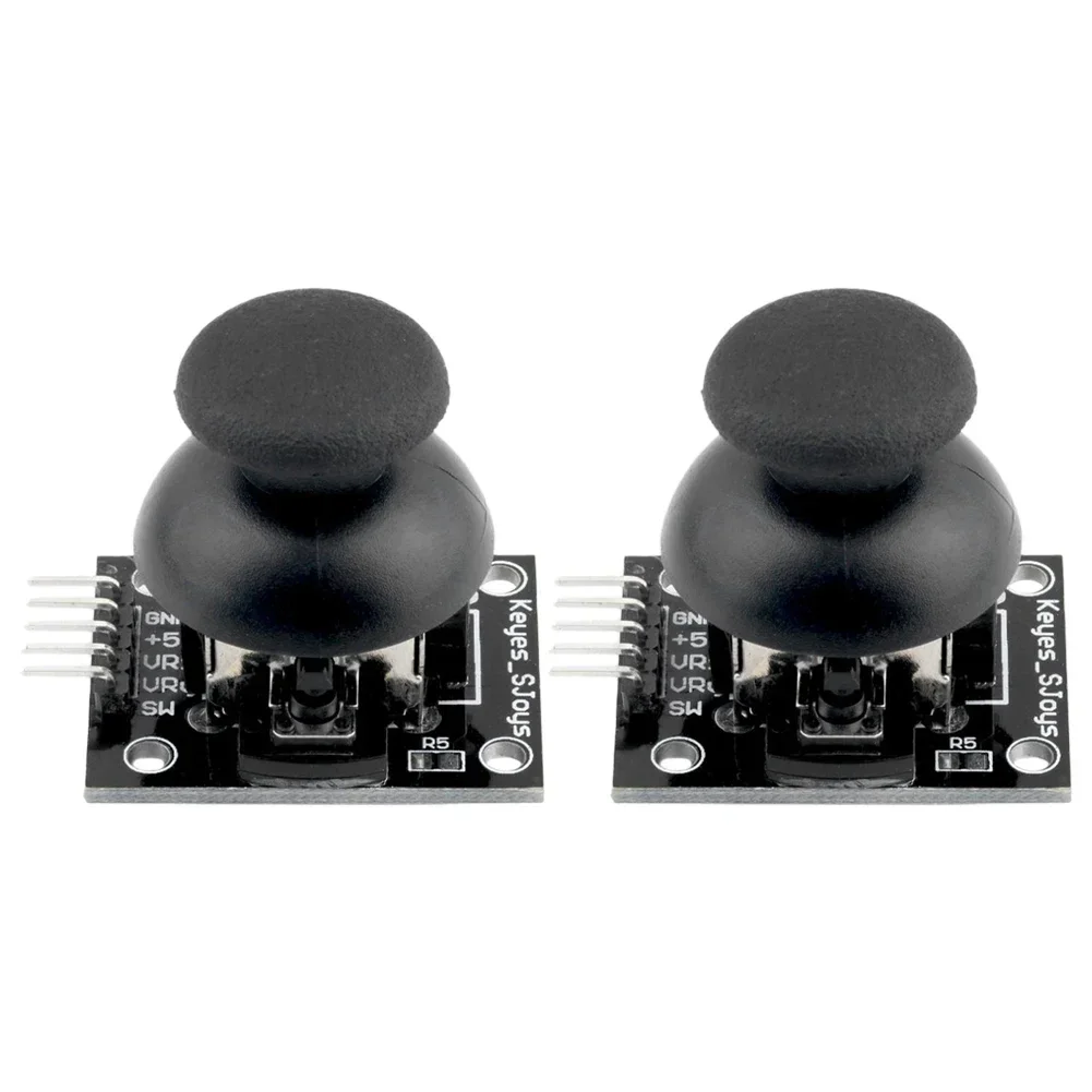 2PCS Dual-axis XY Joystick Module Higher Quality PS2 Joystick Control Lever Sensor Game Joystick Control Stick Replacement