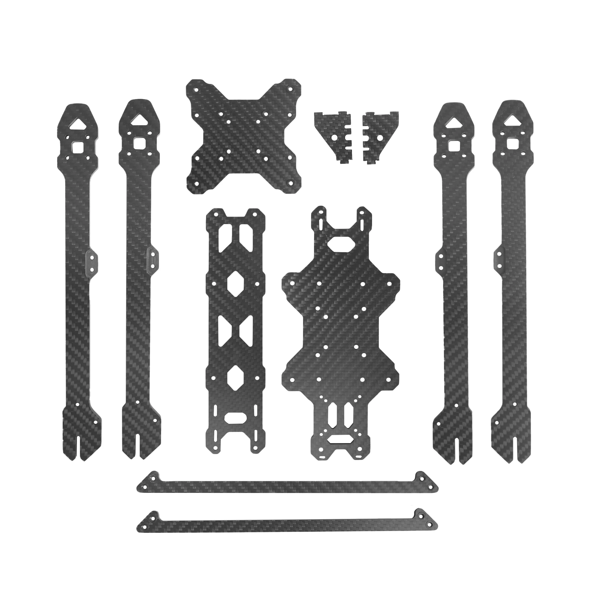 FlyFishRC Matador XL10 Frame Kit Carbon 10Inch 420mm Wheelbase RC Model Parts