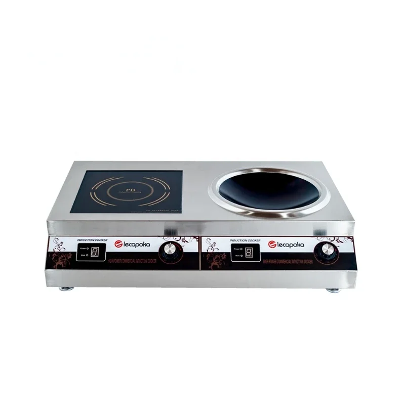 India National China Price Double 2 Burner Wok 3000w 3500w 5kw Electric Commercial Induction Cooker