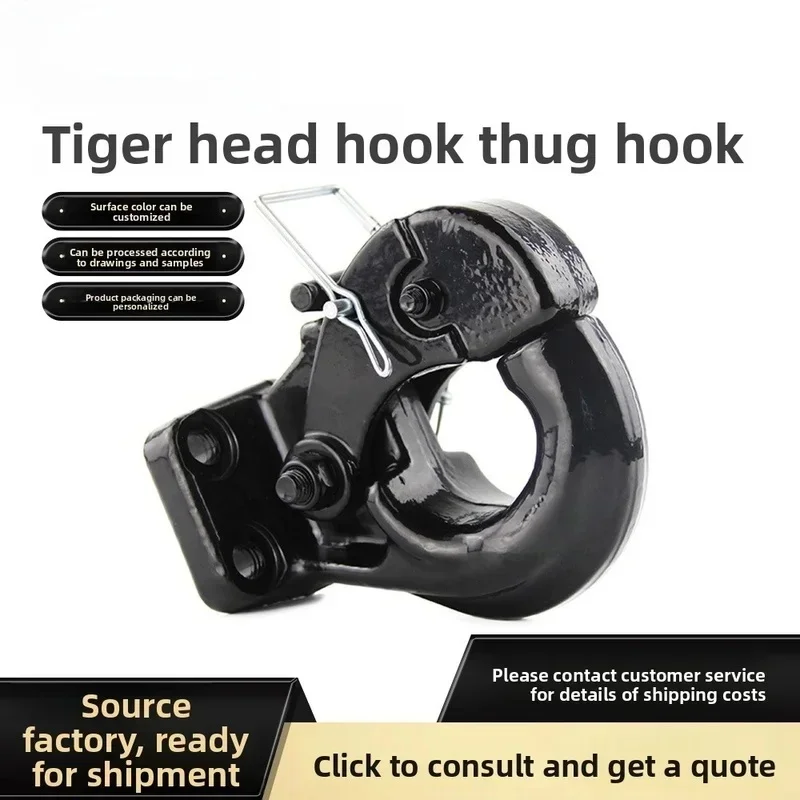 Popular Tiger Head Style Towing Hook Auto Modification Part Auto Exterior Accessories