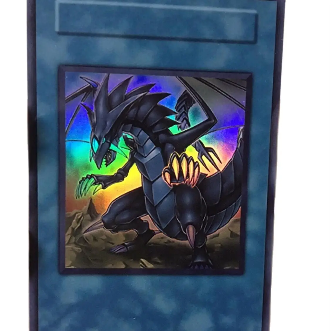 Yu-Gi-Oh DIY Special Customization Legendary Dragon Teeth of Clydia Anime Layout Face Flash （Not original）