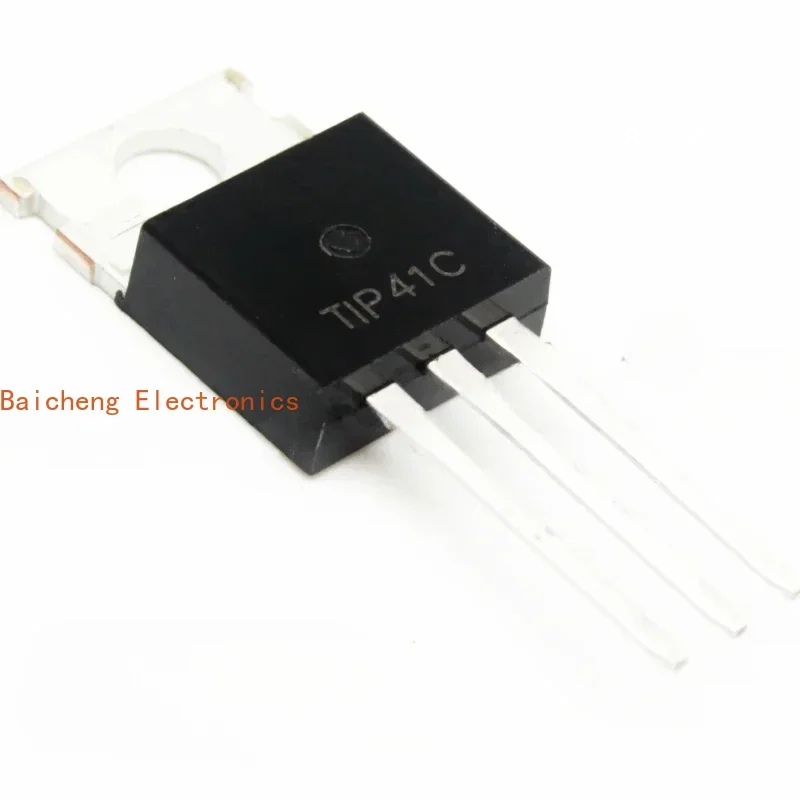 10PCS  Direct-insert transistor TIP41C TIP41 TO-220 package