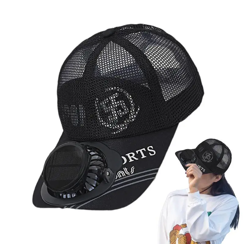 

Portable Cooling Fan Hat for Cycling Mini Clip, Solar Power Cooler, Sun Energy Panel, Outdoor Summer Cell Cooling Fan