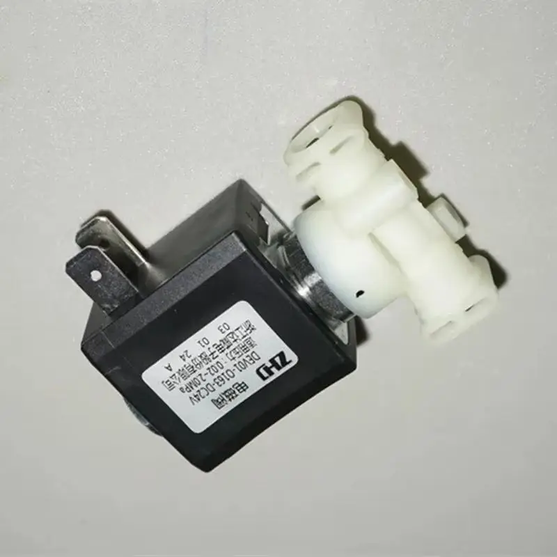 DEV01 DC 24V NC Direct Acting Solenoid Valve 0.02-2MPa 7.5W 2-Way Brass Air Water Gas Industrial Automation