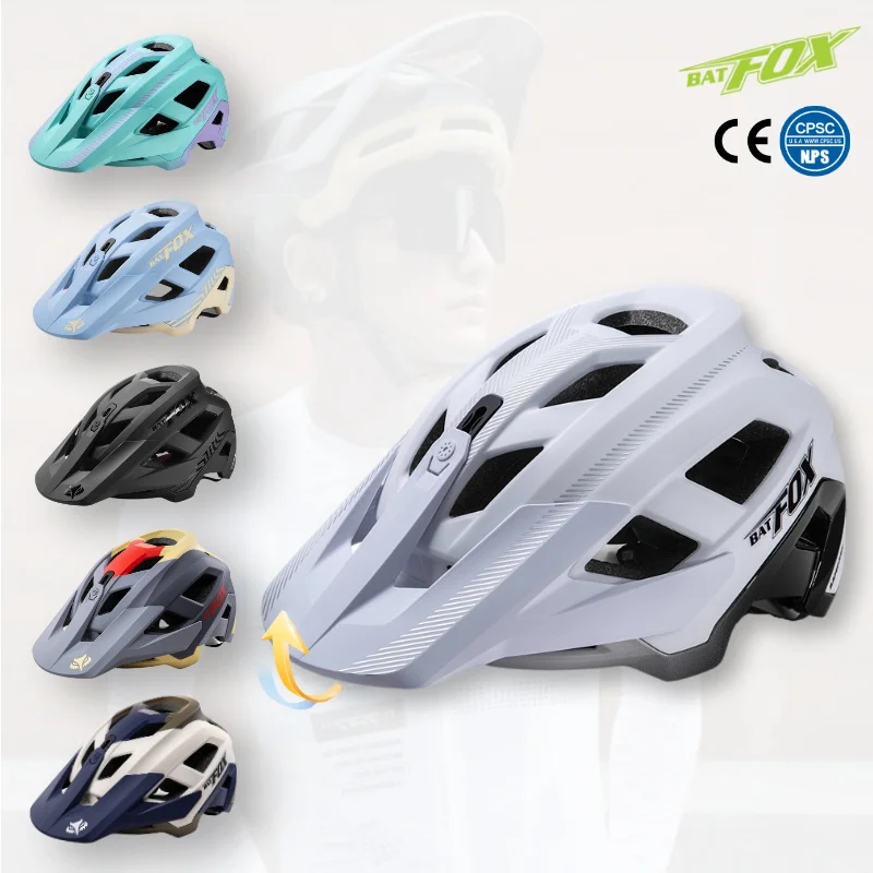 

BATFOX Bike Helmet Hot-selling Bestseller Ventilation Porous Adjustment System Road MTB Bicycle Helmet Cycling biking Safety Hat
