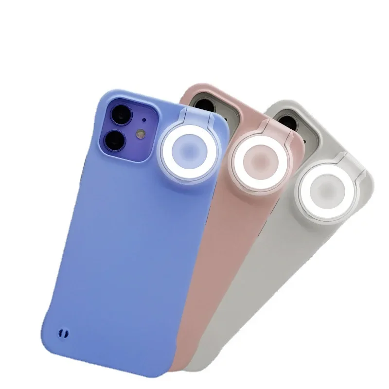 

Filling light mobile phone case ring flash, selfie beauty LED light, mobile phone case