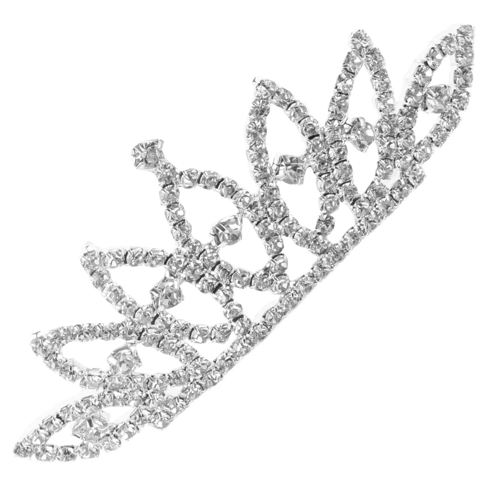 

Girls Hair Accessories Rhinestone Tiara Crown for Kids Lightweight Durable Comb Jewelry Decoration Birthday Party Cosplay