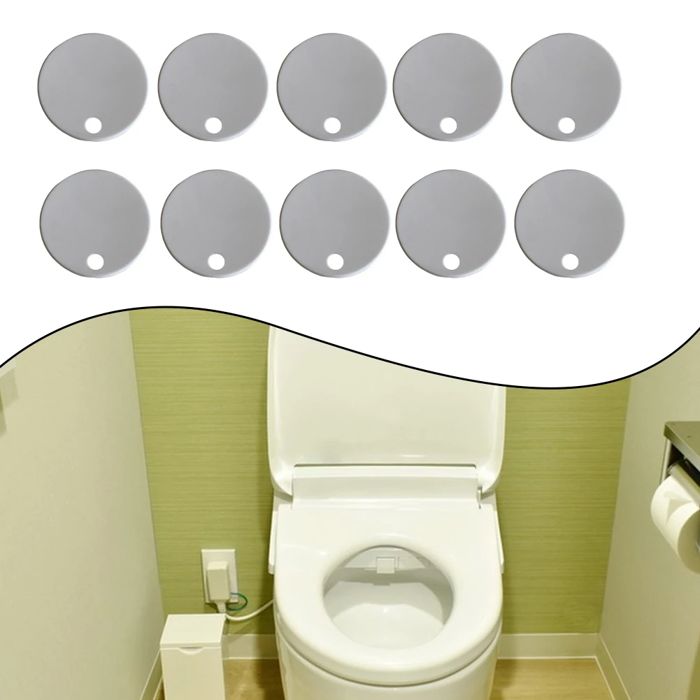 Toilet Installation Upgrade 60mm Decorative Screw Cover Anti Rust Toilet Cover Cap Cover Versatile Sizes Available