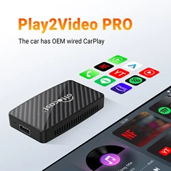 OTTOCAST Play2Video Pro Wireless CarPlay Android Auto Adapter für Spotify Youtube Netflix IPTV für VW Benz Kia Honda Toyota