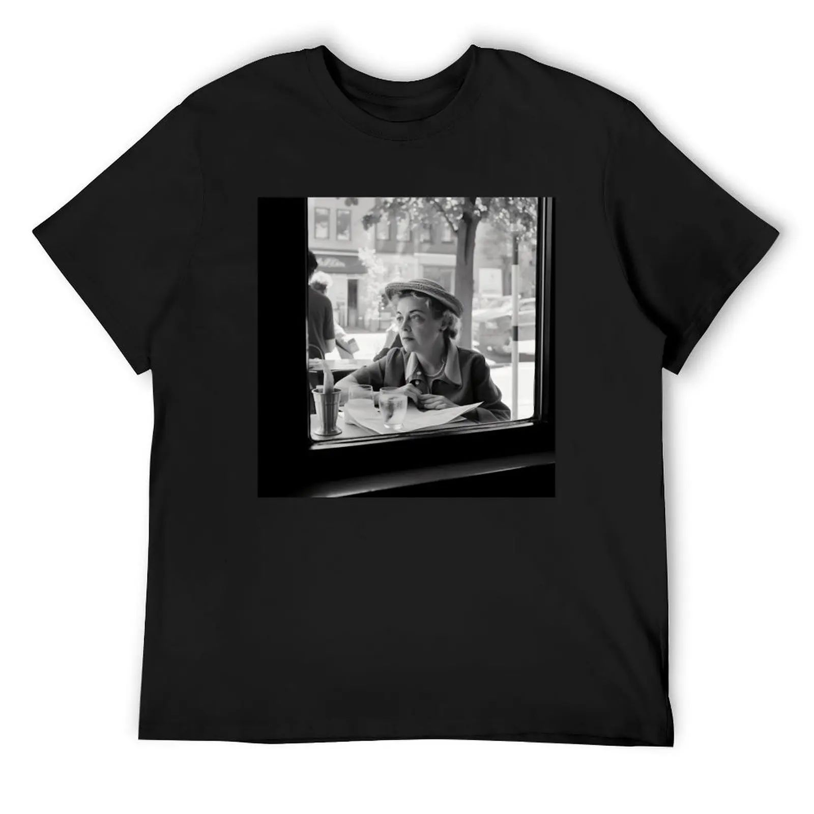 

Photography - Vivian Maier T-Shirt Personalized t-shirt oversized sports fans heavy weight t shirts for men