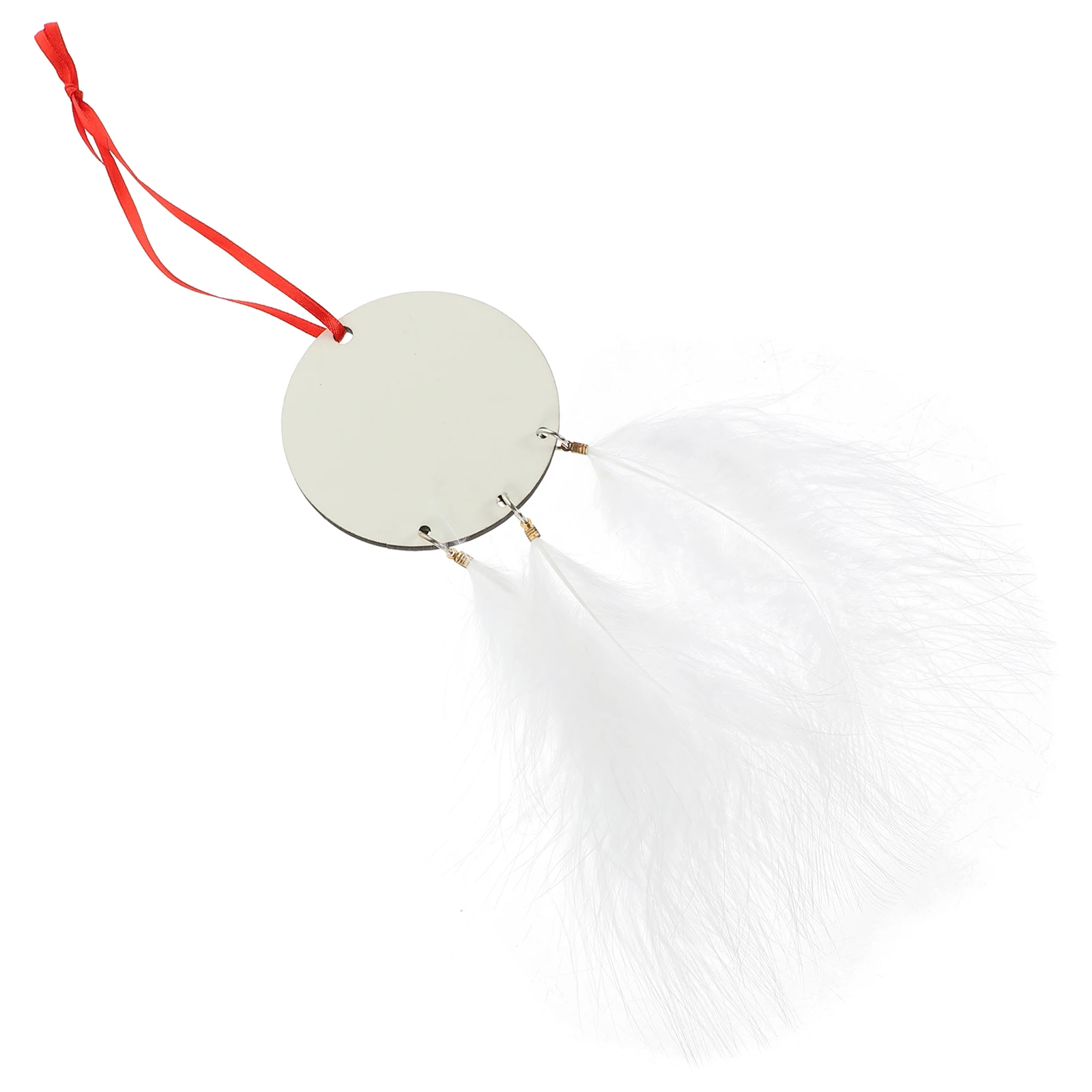 

Plume Sublimation Pendants Blank Heat Transfer Diy Christmas Hanging Ornament For Party Home Decor Wall Window Decoration