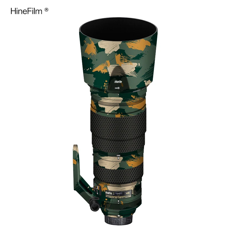 Hinefilm Skin for Nikkor AF-S 200-500 Lens Decal Skin 200500 Lens