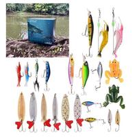 Calendar Countdown To Holiday- 24- Day Fishing Bait Set Suitable For Fisher Adult Men And Teenage Boys，The Best Choice For Holid