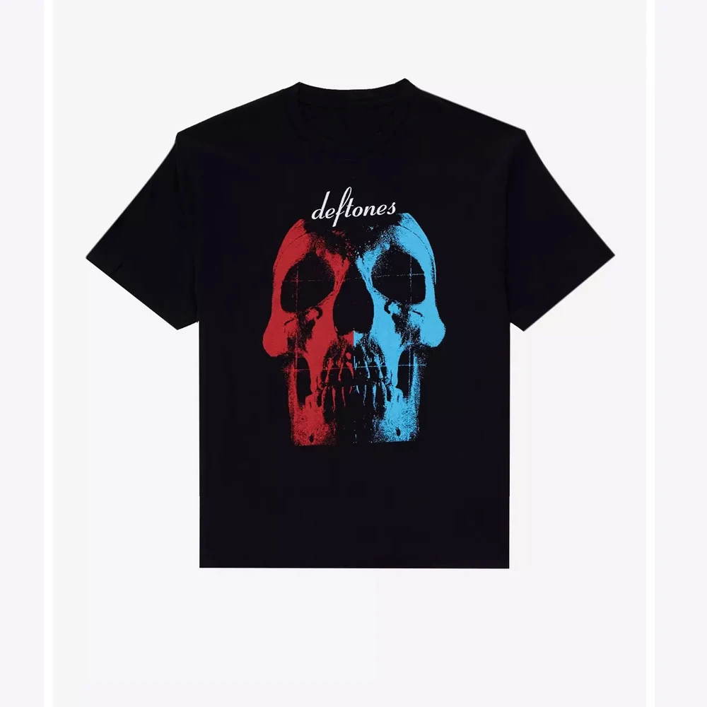

Deftones Around The Fur Men Women Vintage Printed T-Shirt Black Band Unisex Cotton Summer Street Harajuku T Shirts Streetwear