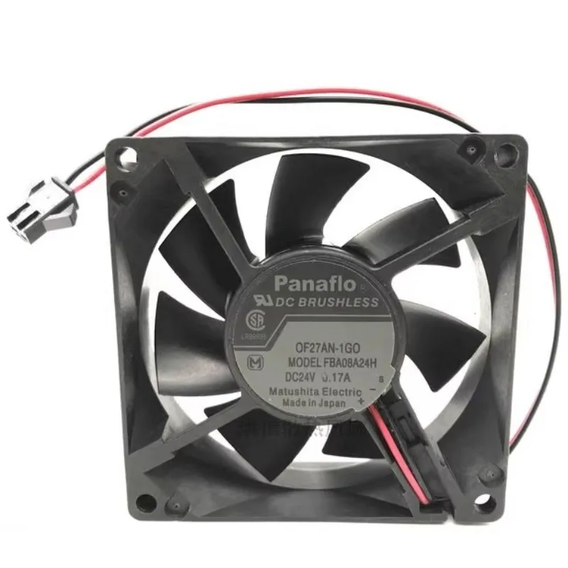 

Original New Cooler Fan for Panaflo 8025 FBA08A24H DC24V 0.15A 0.17A 0.36A 8CM Inverter Fan 80*80*25mm