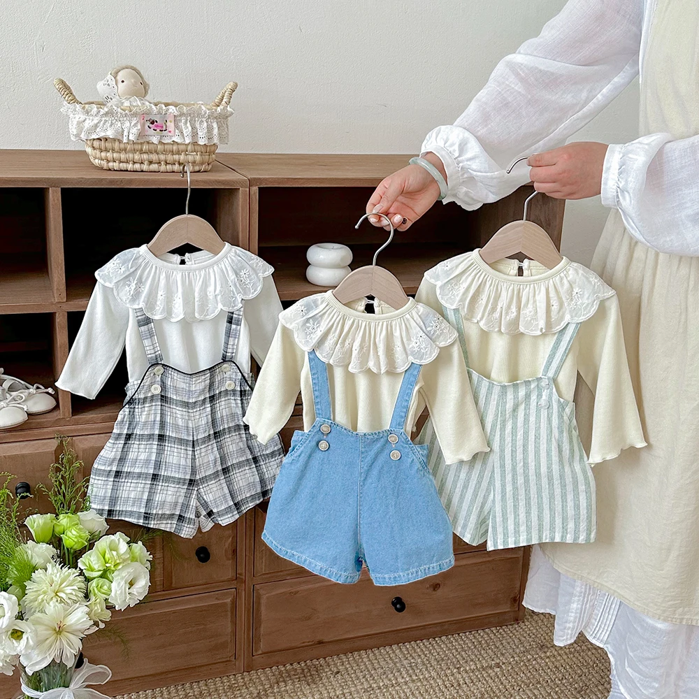 Vintage linnen katoenen denim  - Baby Overall Denim recensie en prijs