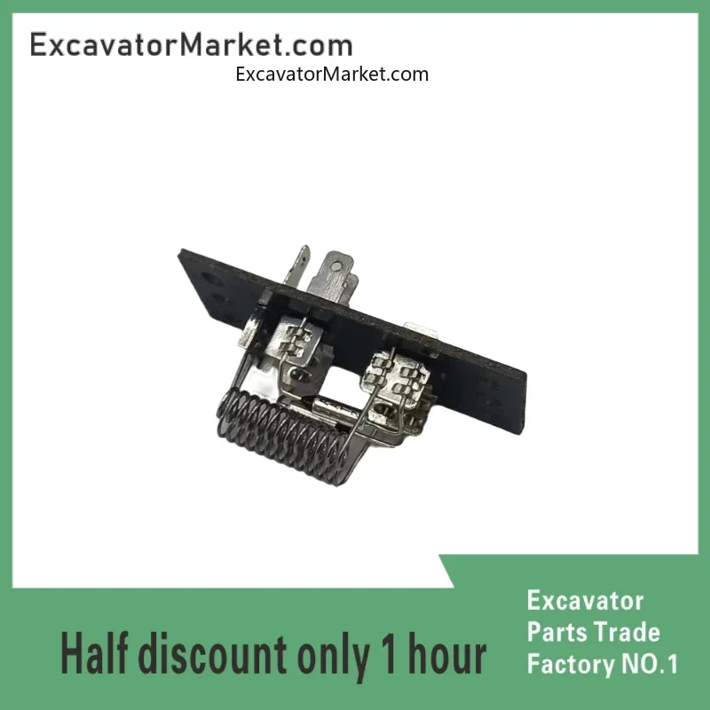 

For E305.5e2/306e/307e2/308e2 Air Conditioning Blower Heater Speed Control Resistor Excavator Accessories High Quality