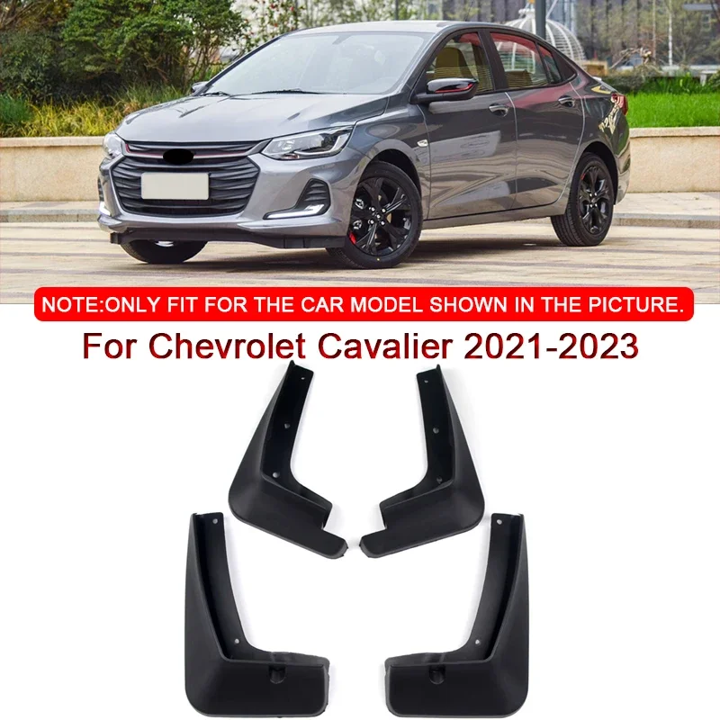 

For Chevrolet Cavalier 2021-2023 Car Styling Car Mud Flaps Splash Guard Mudguards MudFlaps Front Rear Fender Auto Accessories